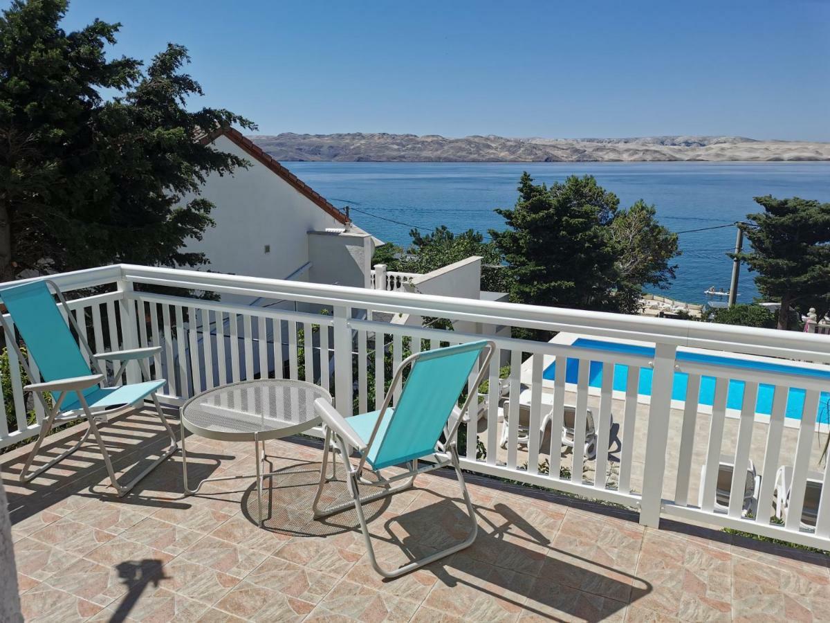 Beachfront Apartments Anita With Pool Карлобаг Экстерьер фото